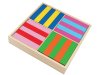 Byggklossar tr frg 12x2,5x0,8cm 100st