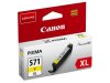 Bläckpatron CANON CLI-571XL Gul
