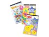 Stickers sorterade motiv 1900st