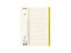Pappregister Servo A4 1-31 gul flik