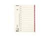 Pappregister Servo A4 Jan-Dec rosa flik