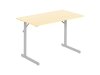 Fllbord 1200x500x715x18 ljus bjrk/silv