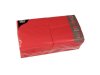 Servett 1-lags 33x33cm rd 500/fp