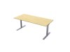 Bord El 180x80cm bjrklaminat/gr