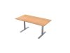 Bord El 160x80cm boklaminat/gr