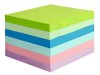 Notes STANDARD kub 76x76mm pastell 450b