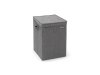 Tvttkorg BRABANTIA stapelbar 35L svart