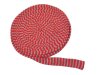 Tubstickat tyg 4cmx10m gr/rd