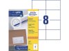 Etikett AVERY 105x74mm 800st/fp