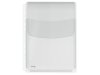 Plastficka A4 PVC 0,17mm med blg & klaff 5st/fp