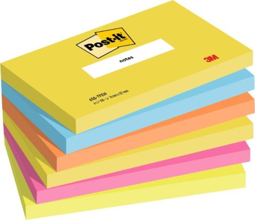 Notes POST-IT Energetic 76x127mm Notes POST-IT Energetic 76x127mm