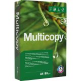  Kopieringspapper MultiCopy A4 90g 500ark/fp Ohålat 