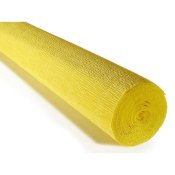 Kräppapper kraftigt 180gr Gul Kräppapper kraftigt 180gr Gul