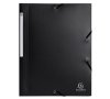 Mapp EXACOMPTA A4 PP rec 3-kl svart Mapp EXACOMPTA A4 PP rec 3-kl svart