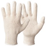  Stickad handske, innerhandske polyester strl 9 