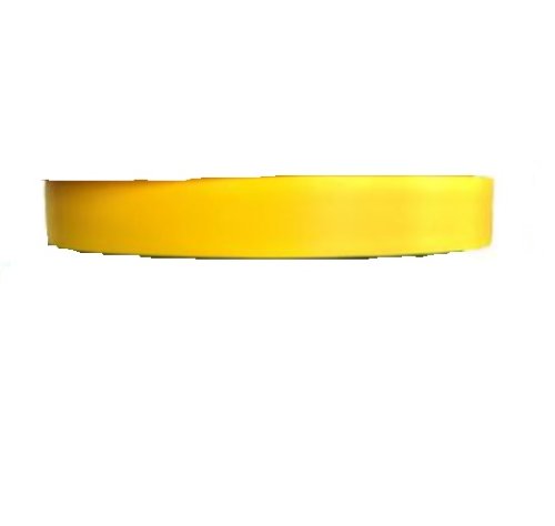 Plastremsa, plastband gul 75m/rulle
