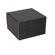 E-handelslåda, presentbox svart 185x185x120mm 50st/fp
