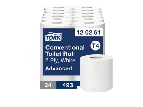 Toalettpapper TORK Adv T4 2-lag 4/fp