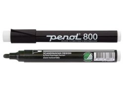 Whiteboardpenna PENOL 800 rund svart