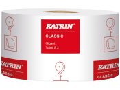 Toalettpapper KATRIN Classic Gigant S 2-lag 200m, 12rl/fp