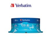 CD-R VERBATIM 700MB 25/FP