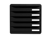 Blankettbox BIG-BOX PLUS 5 lådor svart