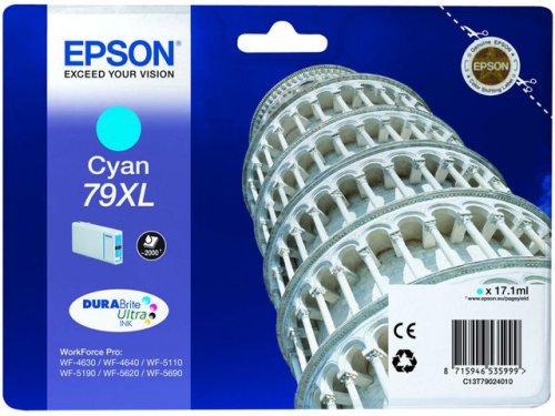 Blckpatron EPSON C13T79024010 XL Cyan