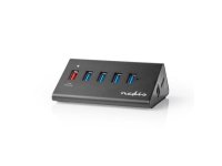  Hub NEDIS USB 5-port svart 