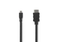 Kabel NEDIS HDMI - HDMI Micro 1,5m svart 