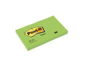 Notes POST-IT neon 76x127mm grn