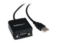 Adapter STARTECH USB-RS232 1,8m svart 