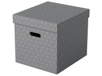  Förvaringsbox ESSELTE Home kub grå 3/FP 