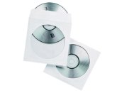 CD/DVD-ficka LYRECO med fnster 50/fp