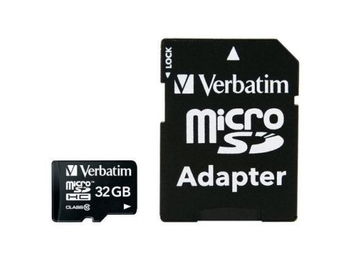 Minneskort VERBATIM Micro SDHC 32GB CL10