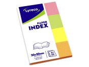 Indexflikar LYRECO 20x50mm sortfrg